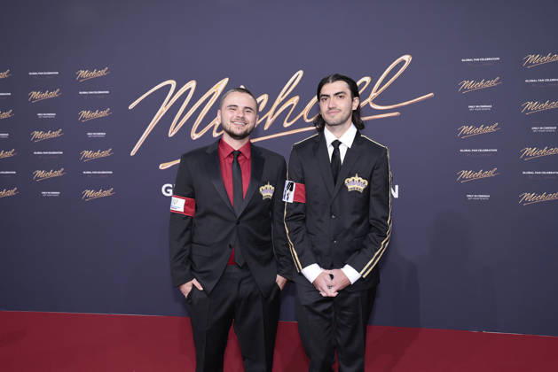 Prince Jackson und Bigi Jackson aka Blanket Jackson bei der Michael Film Premiere am 11.04.2026 in Berlin Michael Filmpremiere in Berlin