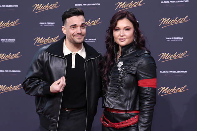 Entertainment Bilder des Tages Stefano Zarrella und Sophia Thiel bei der Michael Film Premiere am 11.04.2026 in Berlin Michael Filmpremiere in Berlin