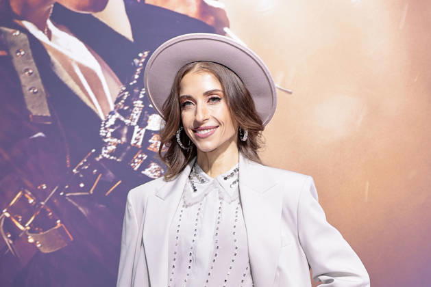 Cathy Hummels during the Michael movie premiere at Uber Eats Music Hall on April, 11, 2026 in Berlin, Germany Michael movie premiere at Uber Eats Music Hall in Berlin, Germany