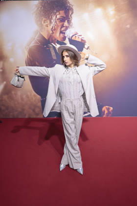Cathy Hummels during the Michael movie premiere at Uber Eats Music Hall on April, 11, 2026 in Berlin, Germany Michael movie premiere at Uber Eats Music Hall in Berlin, Germany