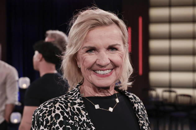 Hera Lind bei der Aufzeichnung der WDR-Talkshow Kölner Treff im WDR Studio BS 3. Köln, 10.04.2026