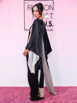 Fashion Trust U.S. Awards 2026 LOS ANGELES, CALIFORNIA, USA - APRIL 07: Chriselle Lim wearing a Marcelle Barbosa look with jewelry from Jen Insardi of JV Insardi and Ivi Kyratzi of IVI LOS ANGELES arrives at the Fashion Trust U.S. Awards 2026 In Partnership With Google held at nya studios WEST on April 7, 2026 in Los Angeles, California, United States., Credit:Chad Salvador Avalon United States, California, Los Angeles, nya studios WEST  Copyright: xChadxSalvadorx xAvalonx 1089976925