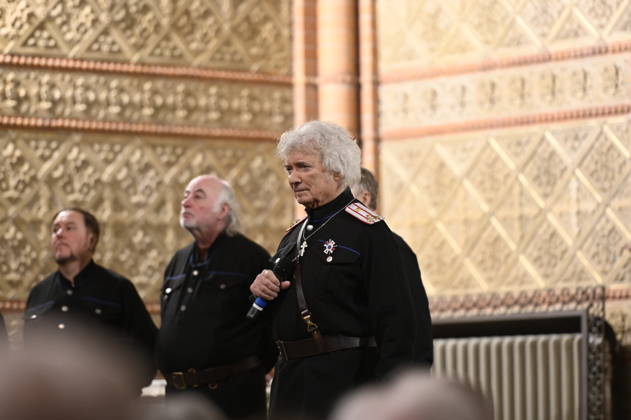 Peter Orloff & der Schwarzmeer Kosaken Chor live bei einem Konzert ihrer Abschiedstournee in der Lutherkirche. Görlitz, 09.04.2026 Copyright: xMatthiasxWehnertx