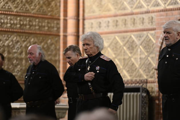 Peter Orloff & der Schwarzmeer Kosaken Chor live bei einem Konzert ihrer Abschiedstournee in der Lutherkirche. Görlitz, 09.04.2026 Copyright: xMatthiasxWehnertx