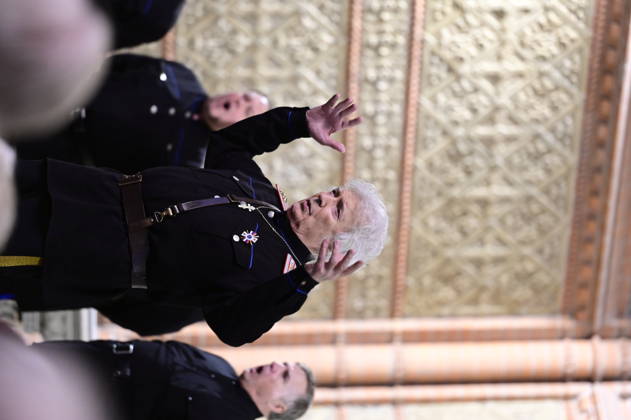 Peter Orloff & der Schwarzmeer Kosaken Chor live bei einem Konzert ihrer Abschiedstournee in der Lutherkirche. Görlitz, 09.04.2026 Copyright: xMatthiasxWehnertx