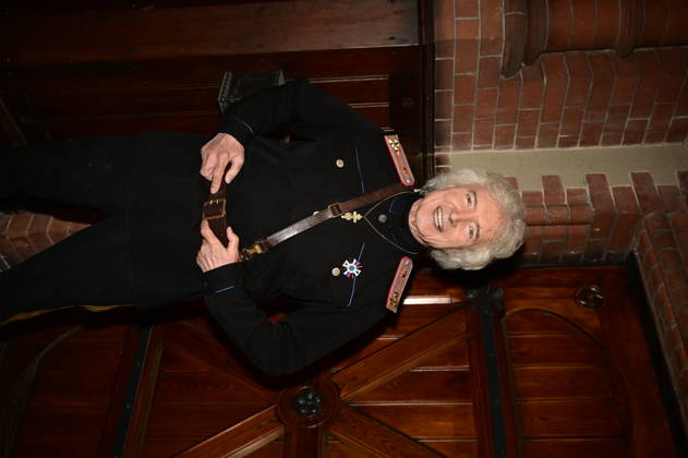 Peter Orloff nach seinem Konzert der Abschiedstournee in der Lutherkirche. Görlitz, 09.04.2026 Copyright: xMatthiasxWehnertx