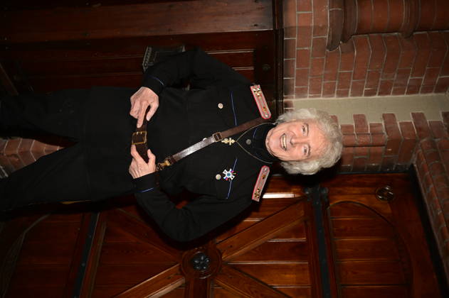 Peter Orloff nach seinem Konzert der Abschiedstournee in der Lutherkirche. Görlitz, 09.04.2026 Copyright: xMatthiasxWehnertx