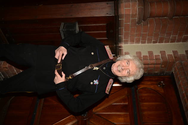 Peter Orloff nach seinem Konzert der Abschiedstournee in der Lutherkirche. Görlitz, 09.04.2026 Copyright: xMatthiasxWehnertx