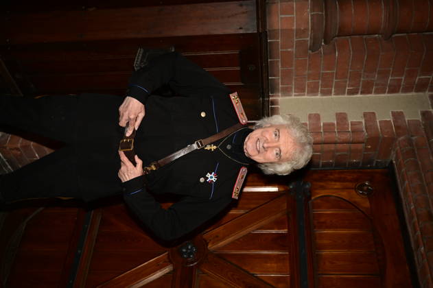 Peter Orloff nach seinem Konzert der Abschiedstournee in der Lutherkirche. Görlitz, 09.04.2026 Copyright: xMatthiasxWehnertx