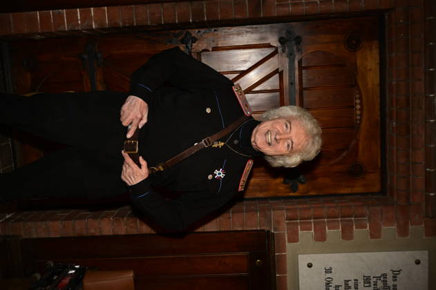 Peter Orloff nach seinem Konzert der Abschiedstournee in der Lutherkirche. Görlitz, 09.04.2026 Copyright: xMatthiasxWehnertx