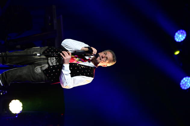 Norbert Rier von den Kastelruther Spatzen mit ihrer neuen Tour öFriedensadler˜ zu Gast im Messe- und Veranstaltungspark. Löbau, 09.04.2026 Copyright: xMatthiasxWehnertx