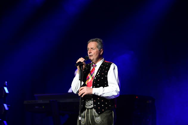Norbert Rier von den Kastelruther Spatzen mit ihrer neuen Tour öFriedensadler˜ zu Gast im Messe- und Veranstaltungspark. Löbau, 09.04.2026 Copyright: xMatthiasxWehnertx