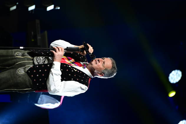 Norbert Rier von den Kastelruther Spatzen mit ihrer neuen Tour öFriedensadler˜ zu Gast im Messe- und Veranstaltungspark. Löbau, 09.04.2026 Copyright: xMatthiasxWehnertx