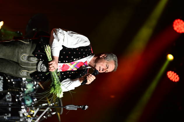 Norbert Rier von den Kastelruther Spatzen mit ihrer neuen Tour öFriedensadler˜ zu Gast im Messe- und Veranstaltungspark. Löbau, 09.04.2026 Copyright: xMatthiasxWehnertx