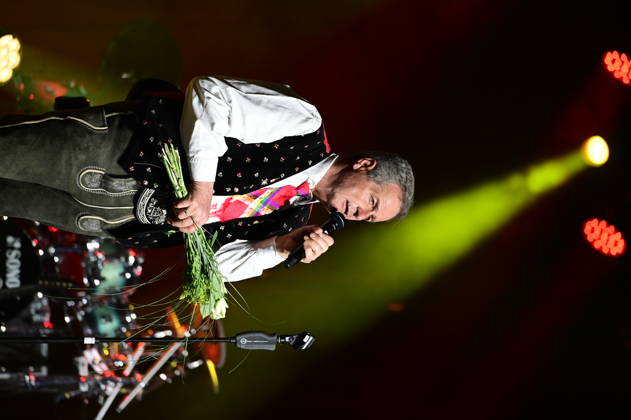 Norbert Rier von den Kastelruther Spatzen mit ihrer neuen Tour öFriedensadler˜ zu Gast im Messe- und Veranstaltungspark. Löbau, 09.04.2026 Copyright: xMatthiasxWehnertx