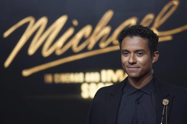 Jaafar Jackson bei der Premiere des Kinofilms Michael in der Uber Eats Music Hall. Berlin, 10.04.2026