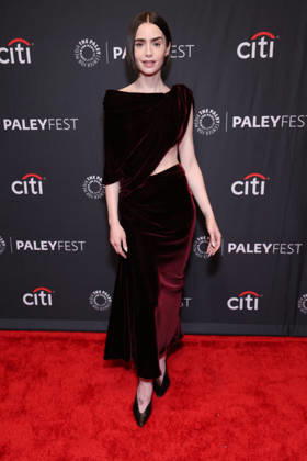 2026 PaleyFest LA - Emily in Paris Lily Collins , At 2026 PaleyFest LA - Netflix s Emily in Paris At The Dolby Theatre In Hollywood CA, USA on April 10 , 2026. Photo by Fati S ABACAPRESS.COM Hollywood CA United States Copyright: xFatixSadou ABACAPRESS.COMx