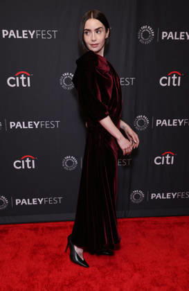 2026 PaleyFest LA - Emily in Paris Lily Collins , At 2026 PaleyFest LA - Netflix s Emily in Paris At The Dolby Theatre In Hollywood CA, USA on April 10 , 2026. Photo by Fati S ABACAPRESS.COM Hollywood CA United States Copyright: xFatixSadou ABACAPRESS.COMx