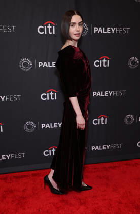 2026 PaleyFest LA - Emily in Paris Lily Collins , At 2026 PaleyFest LA - Netflix s Emily in Paris At The Dolby Theatre In Hollywood CA, USA on April 10 , 2026. Photo by Fati S ABACAPRESS.COM Hollywood CA United States Copyright: xFatixSadou ABACAPRESS.COMx