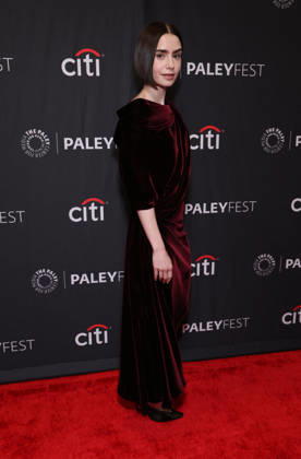 2026 PaleyFest LA - Emily in Paris Lily Collins , At 2026 PaleyFest LA - Netflix s Emily in Paris At The Dolby Theatre In Hollywood CA, USA on April 10 , 2026. Photo by Fati S ABACAPRESS.COM Hollywood CA United States Copyright: xFatixSadou ABACAPRESS.COMx