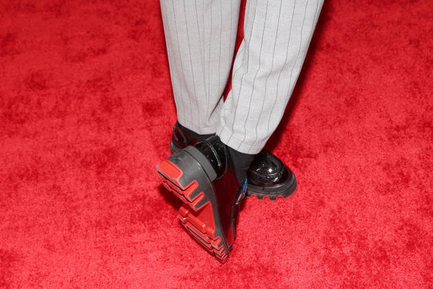 April 10, 2026, Los Angeles, California, USA: Samuel Arnold, Louboutin, shoe detail at the Netflix Emily in Paris event during PaleyFest LA at Dolby Theatre Los Angeles USA - ZUMAg107 20260410_zep_g107_063 Copyright: xNinaxPrommerx