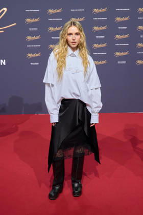 Lina Larissa Strahl - Internationale Premiere & Global Fan Celebration von Michael an der Uber Eats Music Hall in Berlin am 10.04.2026. Kinopremiere Michael