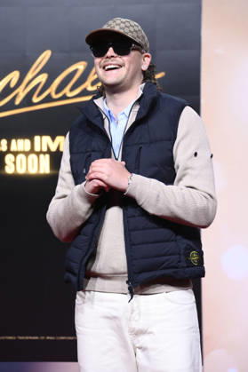 Yung Saint Paul (Paul Nörling) bei der Premiere des Kinofilms Michael in der Uber Eats Music Hall. Berlin, 10.04.2026