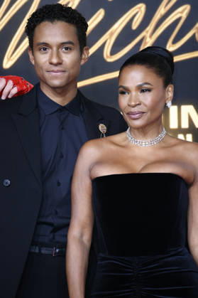Jaafar Jackson und Nia Long bei der Premiere des Kinofilms Michael in der Uber Eats Music Hall. Berlin, 10.04.2026