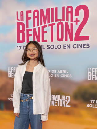April 11, 2026, Madrid, Madrid, Spain: Actress MEILIN CHEN attend Ã¢â‚¬ËœLA FAMILIA BENETON +2Ã¢â‚¬â ¢ Photocall at CINESA PROYECCIONES on april 11, 2026 in Madrid, Spain. Madrid Spain  - ZUMAc312 20260411_zsp_c312_181 Copyright: xOscarxManuelxSanchezx