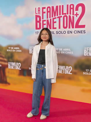 April 11, 2026, Madrid, Madrid, Spain: Actress MEILIN CHEN attend Ã¢â‚¬ËœLA FAMILIA BENETON +2Ã¢â‚¬â ¢ Photocall at CINESA PROYECCIONES on april 11, 2026 in Madrid, Spain. Madrid Spain  - ZUMAc312 20260411_zsp_c312_185 Copyright: xOscarxManuelxSanchezx