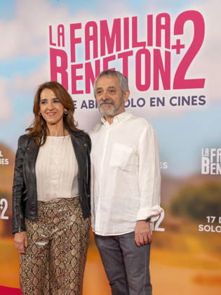April 11, 2026, Madrid, Madrid, Spain: Actors LLUM BARRERA and INAKI MIRAMON attend Ã¢â‚¬ËœLA FAMILIA BENETON +2Ã¢â‚¬â ¢ Photocall at CINESA PROYECCIONES on april 11, 2026 in Madrid, Spain. Madrid Spain  - ZUMAc312 20260411_zsp_c312_202 Copyright: xOscarxManuelxSanchezx