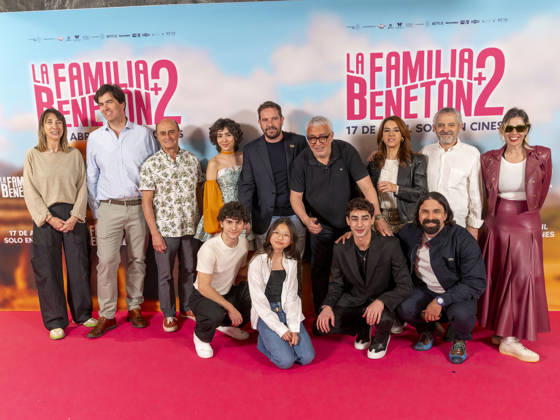 Entertainment Bilder des Tages April 11, 2026, Madrid, Madrid, Spain: Cast of the film attend Ã¢â‚¬ËœLA FAMILIA BENETON +2Ã¢â‚¬â ¢ Photocall at CINESA PROYECCIONES on april 11, 2026 in Madrid, Spain. Madrid Spain  - ZUMAc312 20260411_zsp_c312_209 Copyright: xOscarxManuelxSanchezx