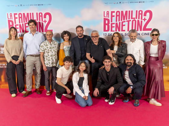 April 11, 2026, Madrid, Madrid, Spain: Cast of the film attend Ã¢â‚¬ËœLA FAMILIA BENETON +2Ã¢â‚¬â ¢ Photocall at CINESA PROYECCIONES on april 11, 2026 in Madrid, Spain. Madrid Spain  - ZUMAc312 20260411_zsp_c312_210 Copyright: xOscarxManuelxSanchezx