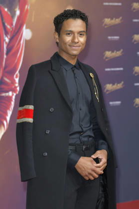 Jaafar Jackson bei der Premiere des Kinofilms Michael in der Uber Eats Music Hall. Berlin, 10.04.2026