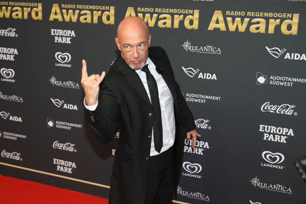 Der Graf von Unheilig bei der Verleihung des 26. Radio Regenbogen Award 2026 in der Europa-Park Arena. Rust, 10.04.2026