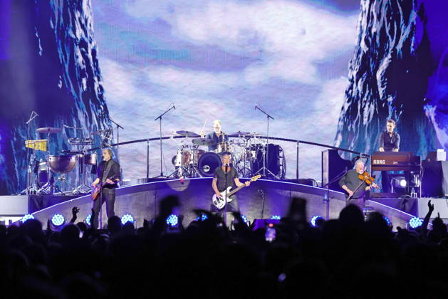 11.04.2026, Santiano, im Konzert live in der Uber Arena, Berlin, mit Björn Both, Andreas Fahnert, Axel Stosberg, Peter David Sage, Hans-Timm Hinrichsen, Berlin