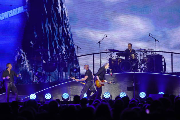 11.04.2026, Santiano, im Konzert live in der Uber Arena, Berlin, mit Björn Both, Andreas Fahnert, Axel Stosberg, Peter David Sage, Hans-Timm Hinrichsen, Berlin