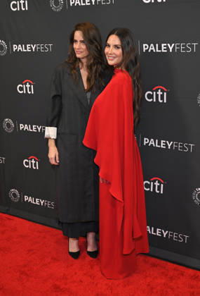 ˜Your Friends and Neighbors™ - 2026 PaleyFest LA Amanda Peete and Olivia Munn arriving to the panel for Your Friends and Neighbors during the 2026 PaleyFest LA held at the Dolby Theatre on April 11, 2026 in Hollywood, CA. Hollywood Dolby Theatre California USA Copyright: xLeexWattsx xAFF-USA.comx