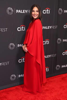 Olivia Munn At Apple TV s Your Friends & Neighbors screening at PaleyFest LA at the Dolby Theatre in Hollywood, California on April 11, 2026. Copyright: xAdMedia MediaPunchx