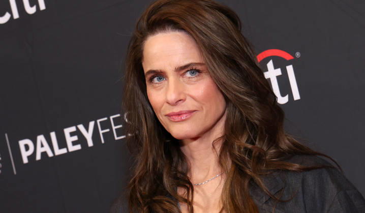 Amanda Peet At Apple TV s Your Friends & Neighbors screening at PaleyFest LA at the Dolby Theatre in Hollywood, California on April 11, 2026. Copyright: xAdMedia MediaPunchx