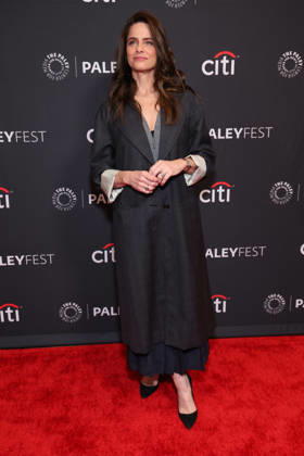 Amanda Peet At Apple TV s Your Friends & Neighbors screening at PaleyFest LA at the Dolby Theatre in Hollywood, California on April 11, 2026. Copyright: xAdMedia MediaPunchx