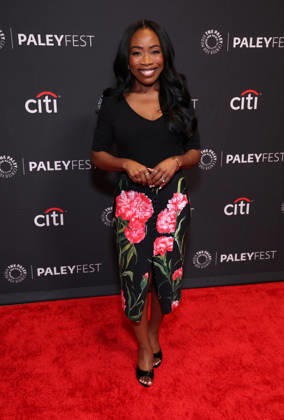 Rita Cooper Lee At Apple TV s Your Friends & Neighbors screening at PaleyFest LA at the Dolby Theatre in Hollywood, California on April 11, 2026. Copyright: xAdMedia MediaPunchx