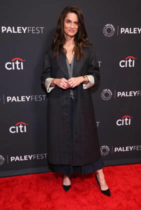 Amanda Peet At Apple TV s Your Friends & Neighbors screening at PaleyFest LA at the Dolby Theatre in Hollywood, California on April 11, 2026. Copyright: xAdMedia MediaPunchx