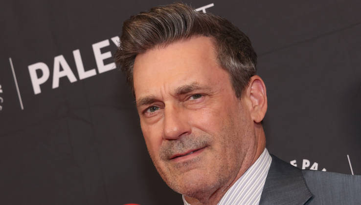 Jon Hamm At Apple TV s Your Friends & Neighbors screening at PaleyFest LA at the Dolby Theatre in Hollywood, California on April 11, 2026. Copyright: xAdMedia MediaPunchx