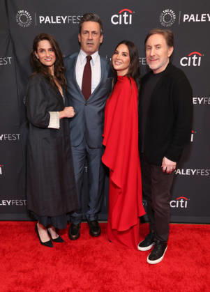 2026 PaleyFest LA - Apple TV s Your Friends and Neighbors Olivia Munn, Jonathan Tropper, Jon Hamm, Amanda Peet, Olivia Munn, Jonathan Tropper, Jon Hamm, Rita Cooper Lee, Amanda Peet At 2026 PaleyFest LA - Apple TV s Your Friends and Neighbors At The Dolby Theatre In Los Angeles CA, USA on April 11 , 2026. Photo by Fati S ABACAPRESS.COM Hollywood CA United States Copyright: xFatixSadou ABACAPRESS.COMx