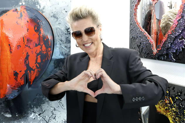 Alexandra Hofmann bei der Eröffnung der Ausstellung Keine Panik in Werl - Das Udo Lindenberg Universum in den Walentowski Galerien. Werl, 11.04.2026