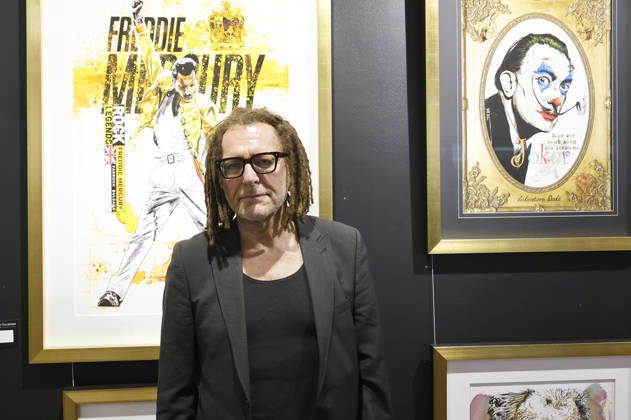 Thomas Jankowski bei der Eröffnung der Ausstellung Keine Panik in Werl - Das Udo Lindenberg Universum in den Walentowski Galerien. Werl, 11.04.2026