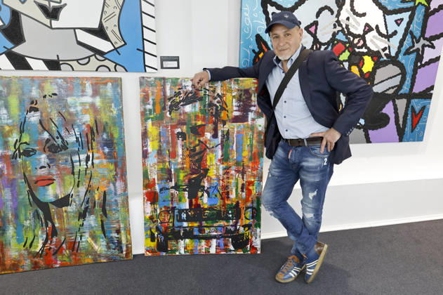 Erdogan Atalay bei der Eröffnung der Ausstellung Keine Panik in Werl - Das Udo Lindenberg Universum in den Walentowski Galerien. Werl, 11.04.2026