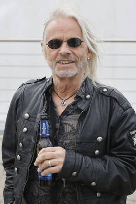 Dan Lucas bei der Eröffnung der Ausstellung Keine Panik in Werl - Das Udo Lindenberg Universum in den Walentowski Galerien. Werl, 11.04.2026