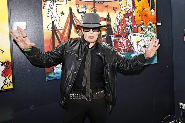 Udo Lindenberg bei der Eröffnung der Ausstellung Keine Panik in Werl - Das Udo Lindenberg Universum in den Walentowski Galerien. Werl, 11.04.2026